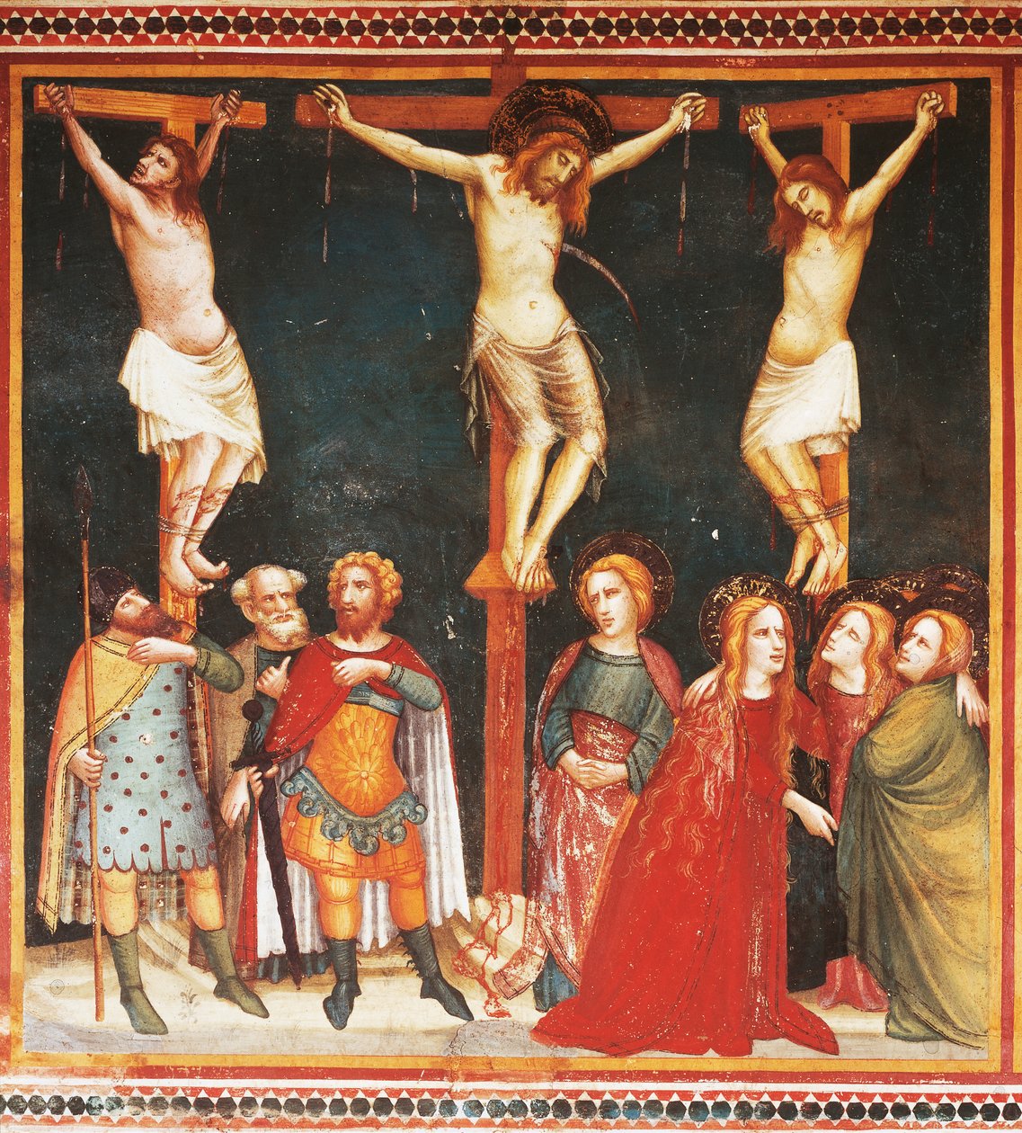 Crucifixion by Ferrer Bassa