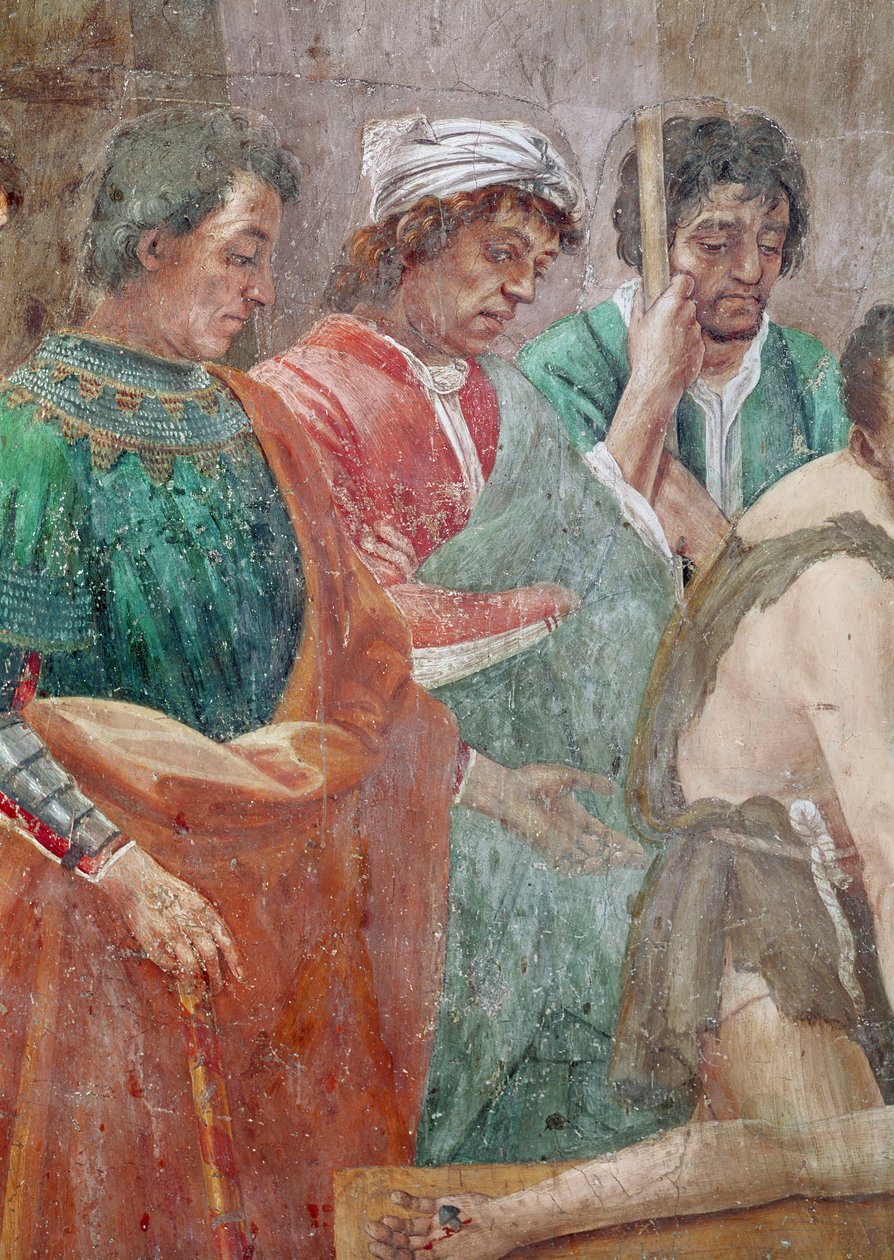 The Crucifixion of St. Peter (detail) by Filippino Lippi