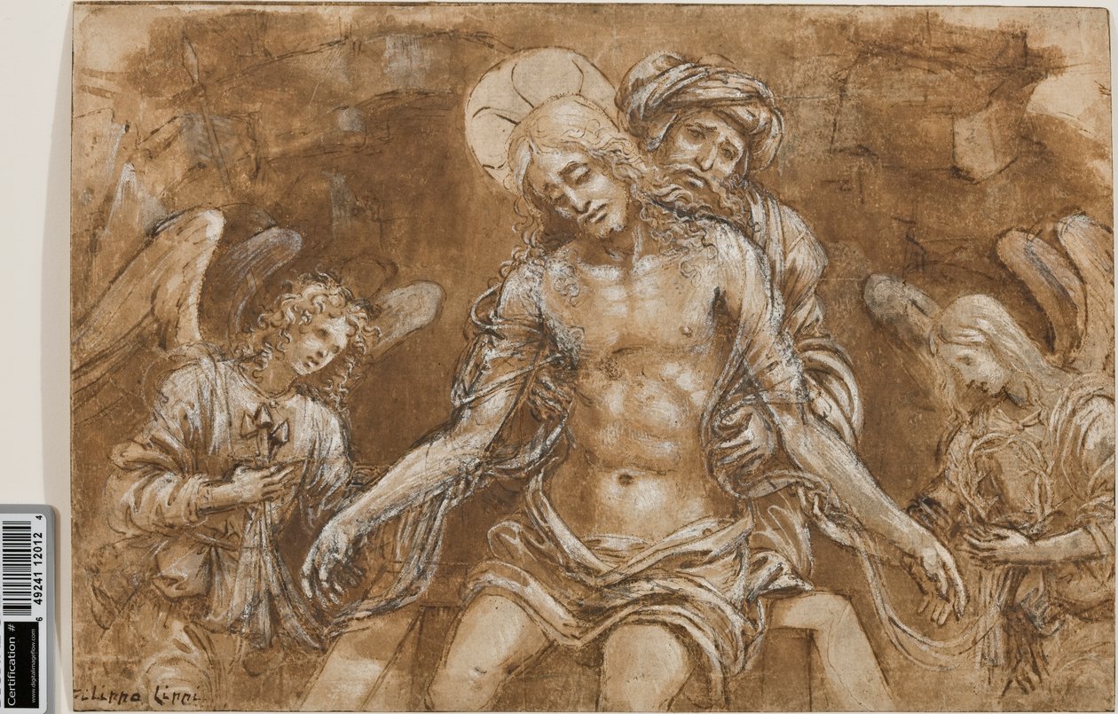 Lamentation of Christ at the Tomb, c.1500 by Filippino Lippi