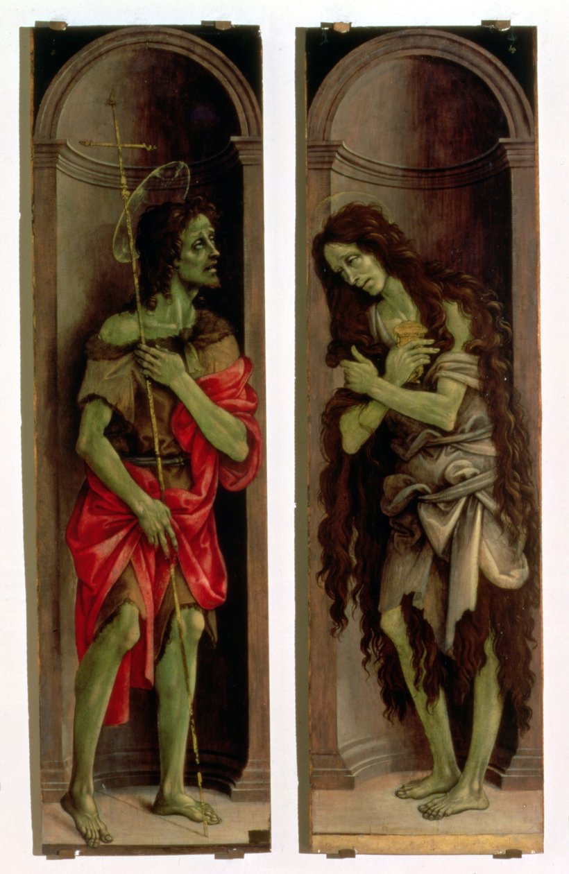 St. John the Baptist and St. Mary Magdalene by Filippino Lippi
