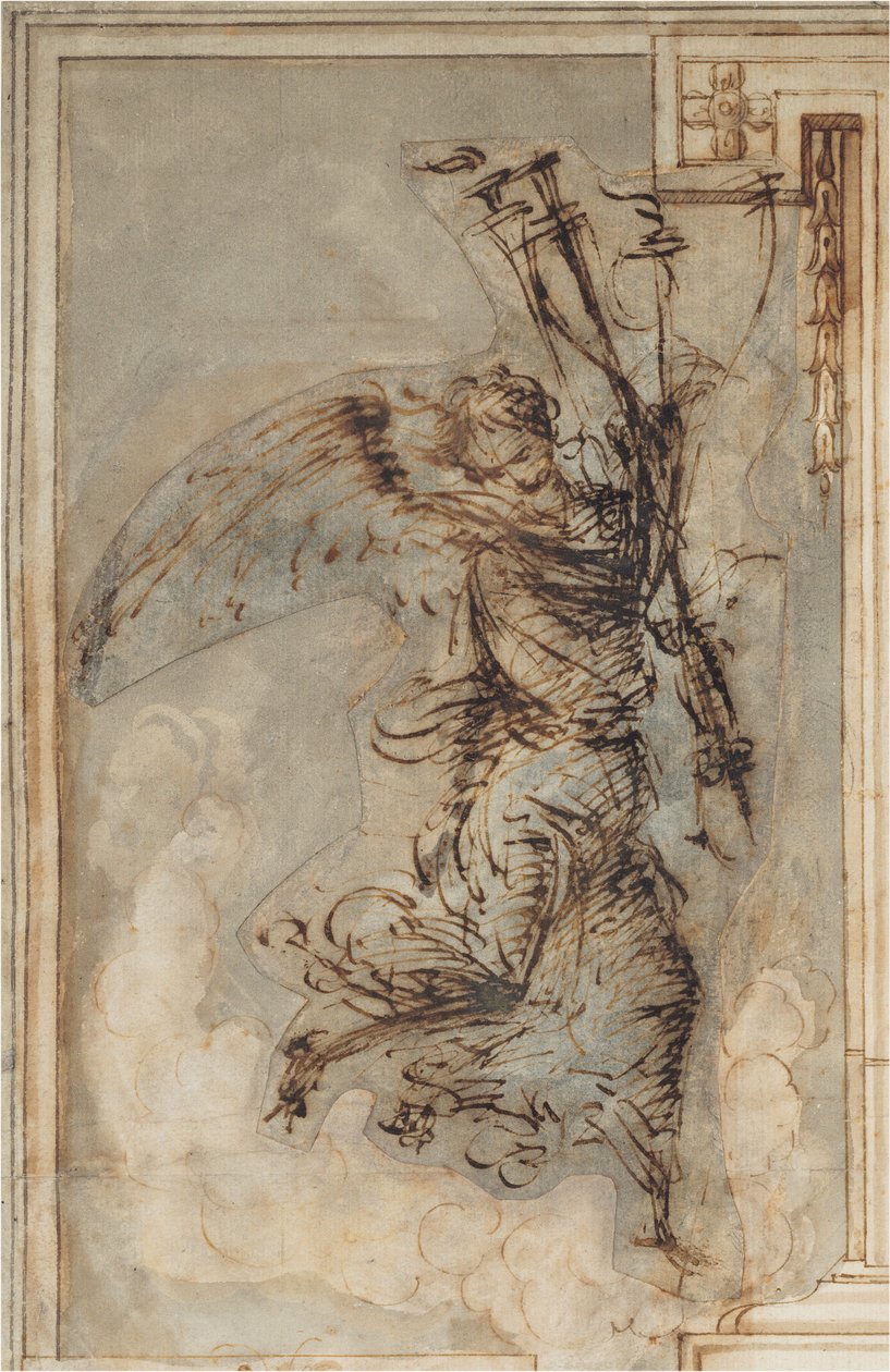 An Angel Carrying a Torch by Filippino Lippi