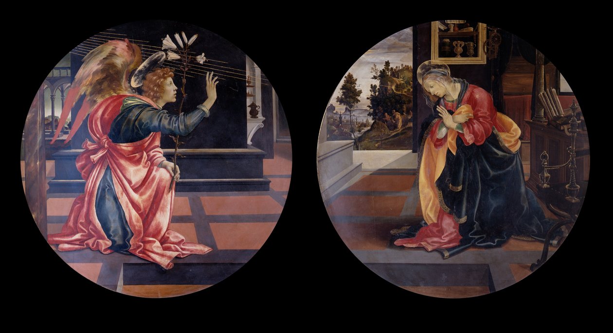 Annunciation by Filippino Lippi