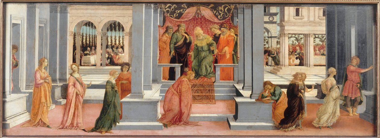 Esther Chosen by Ahasuerus by Filippino Lippi