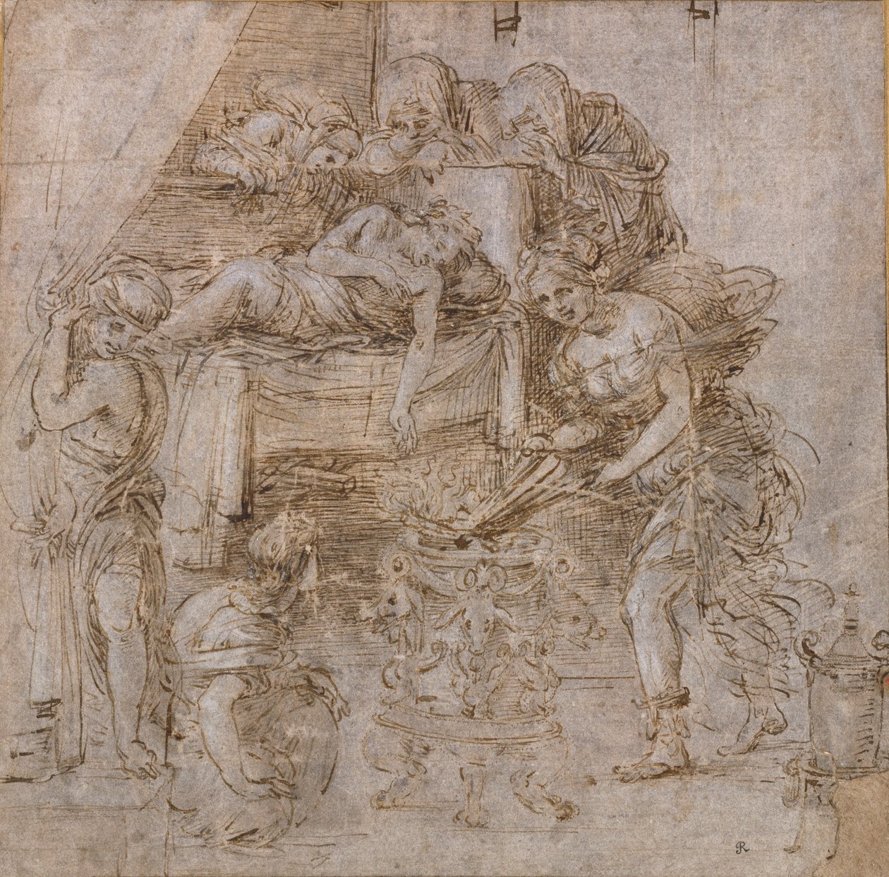 The Death of Meleager, c. 1490s by Filippino Lippi