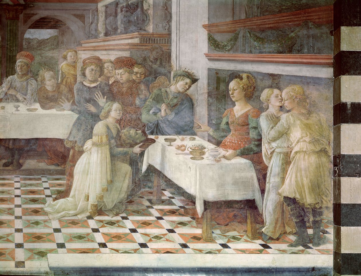 The Feast of Herod by Filippino Lippi