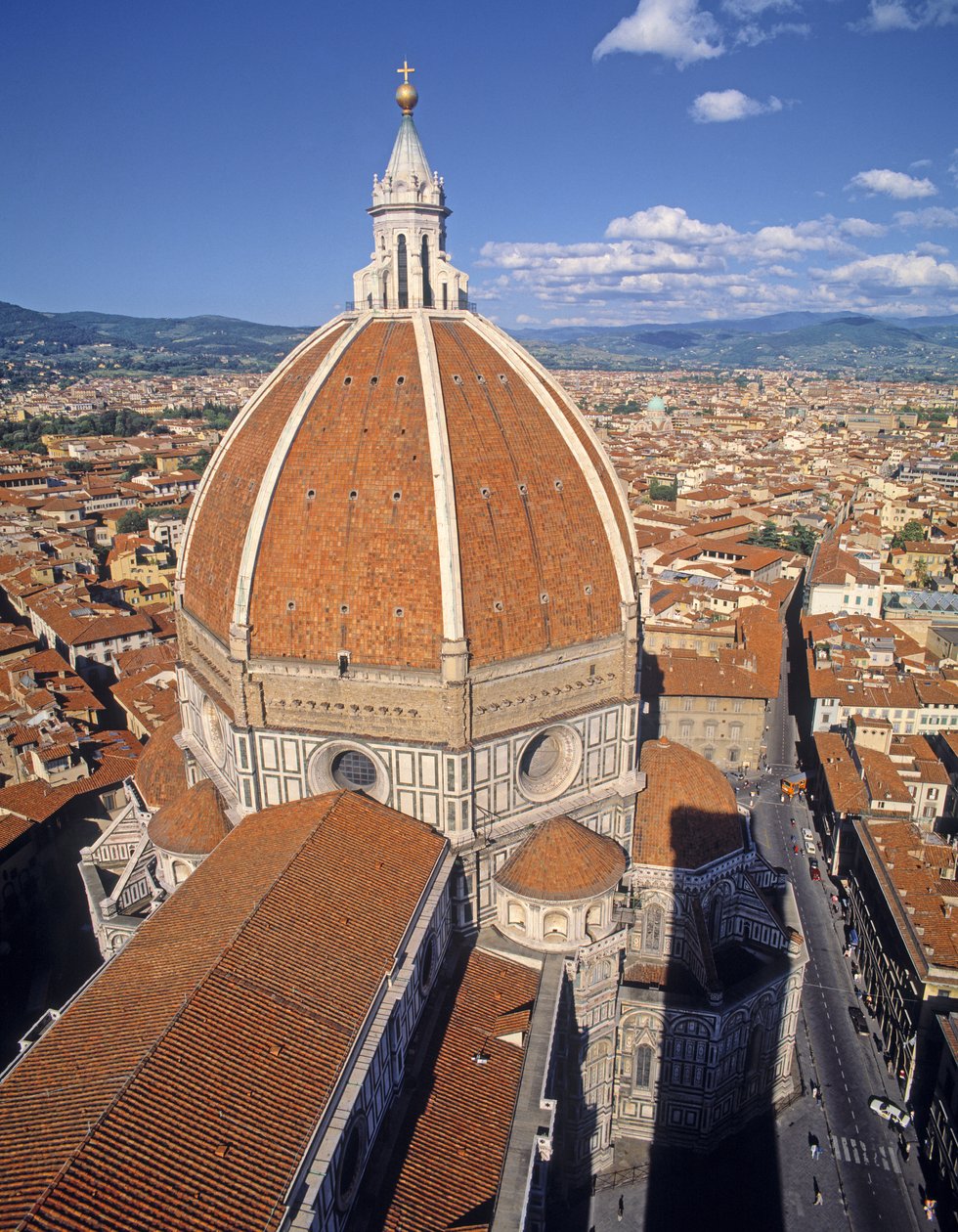 Exterior view of the Dome, c.1420-36 by Filippo Brunelleschi