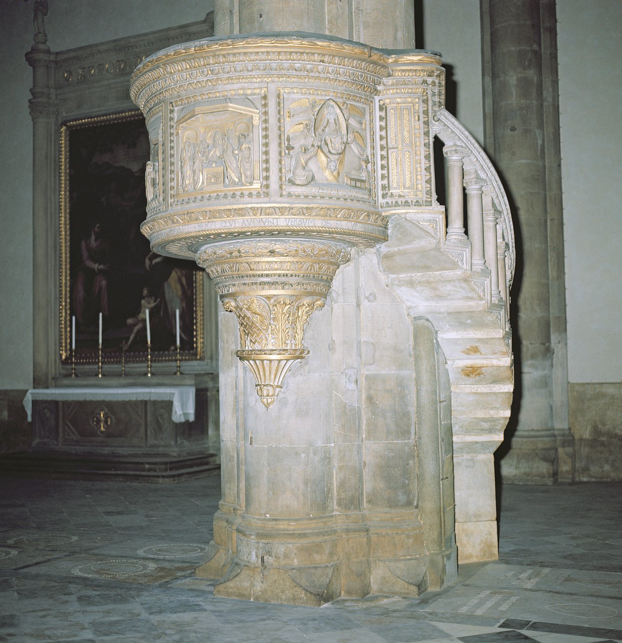 Pulpit by Filippo Brunelleschi