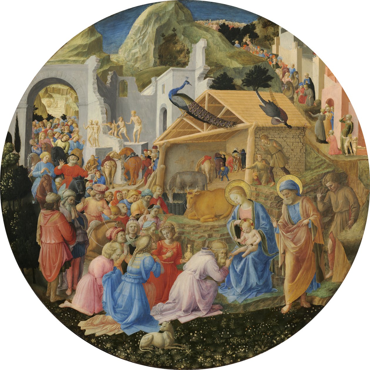 Adoration of the Magi by Fra Filippo Lippi