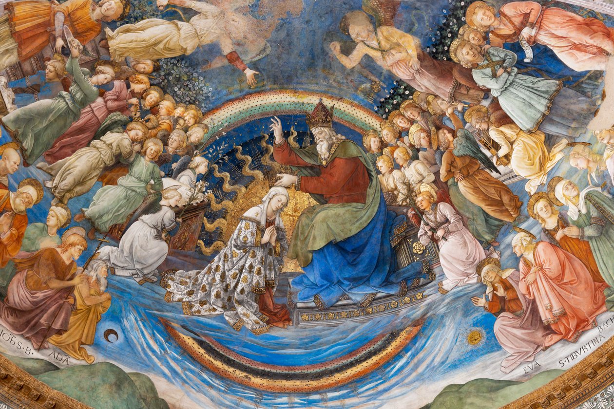 Coronation of Mary by Filippo Lippi