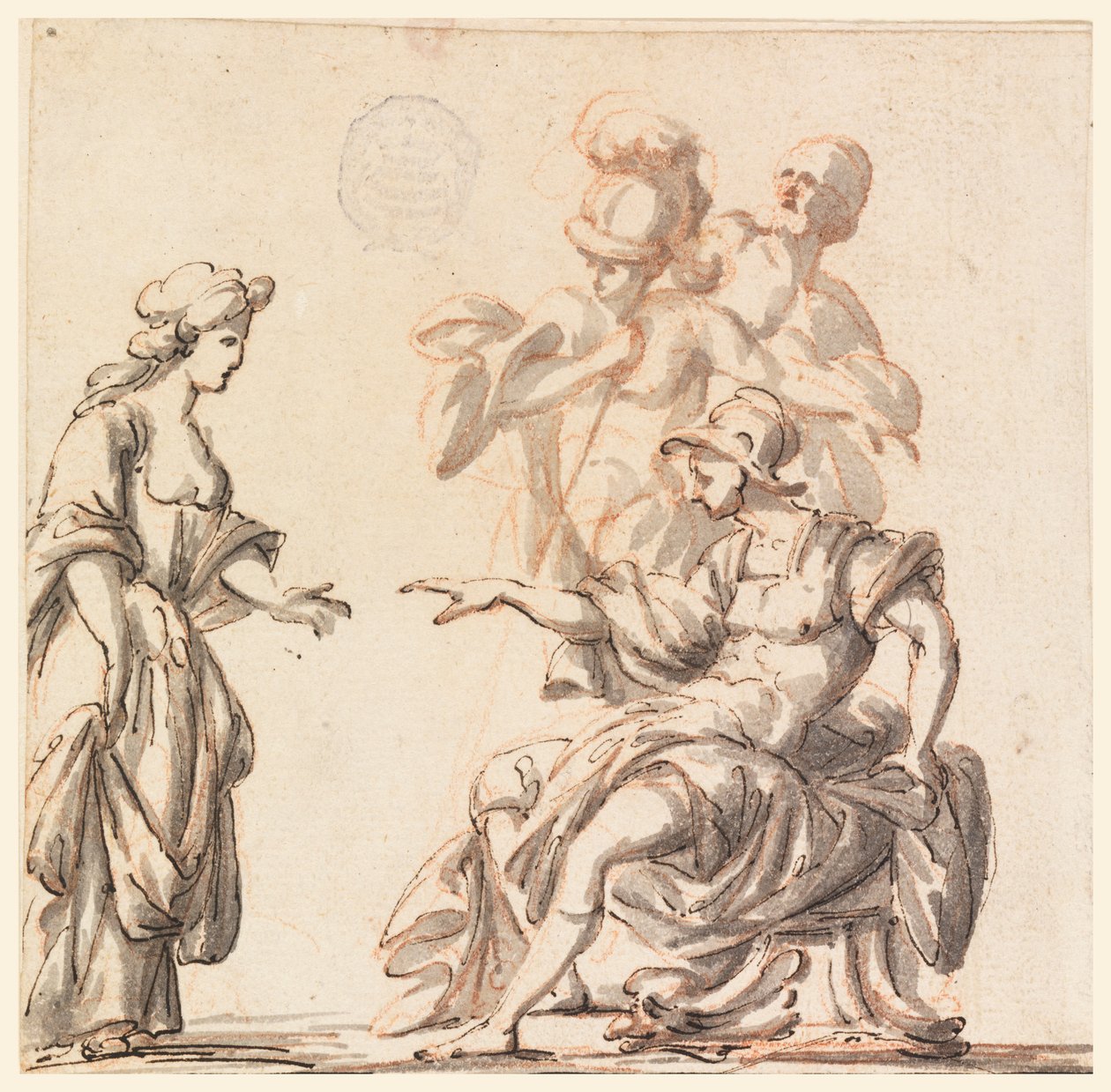 A Classic Warrior Receives a Woman by Filippo Marchionni