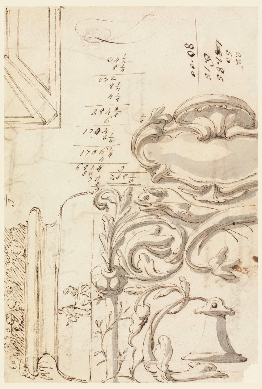 Sketches, ca. 1750 by Filippo Marchionni