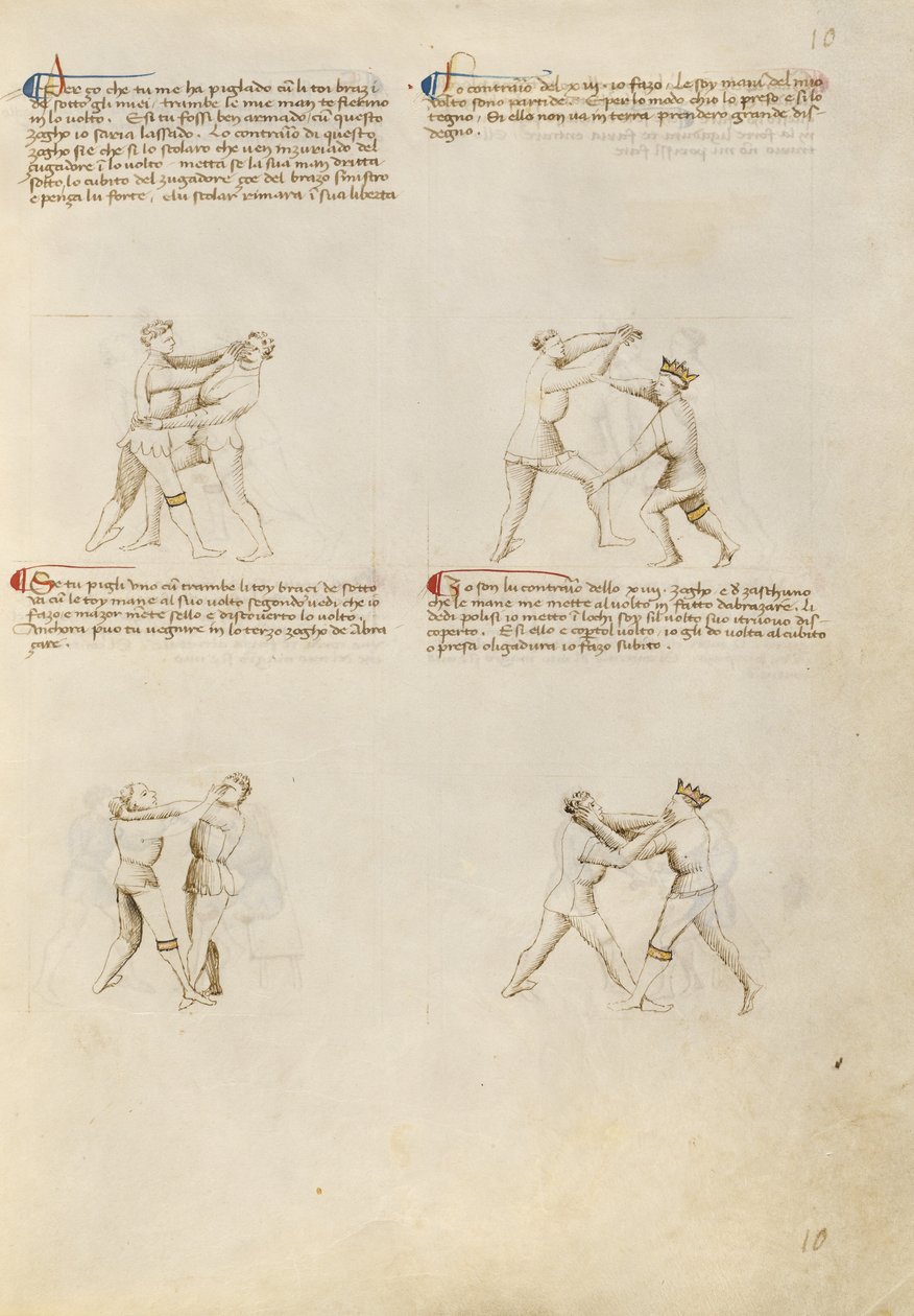 Unarmed Combat by Fiore Furlan dei Liberi da Premariacco