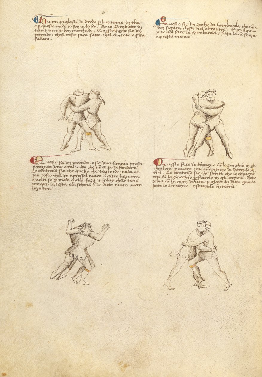 Unarmed Combat by Fiore Furlan dei Liberi da Premariacco