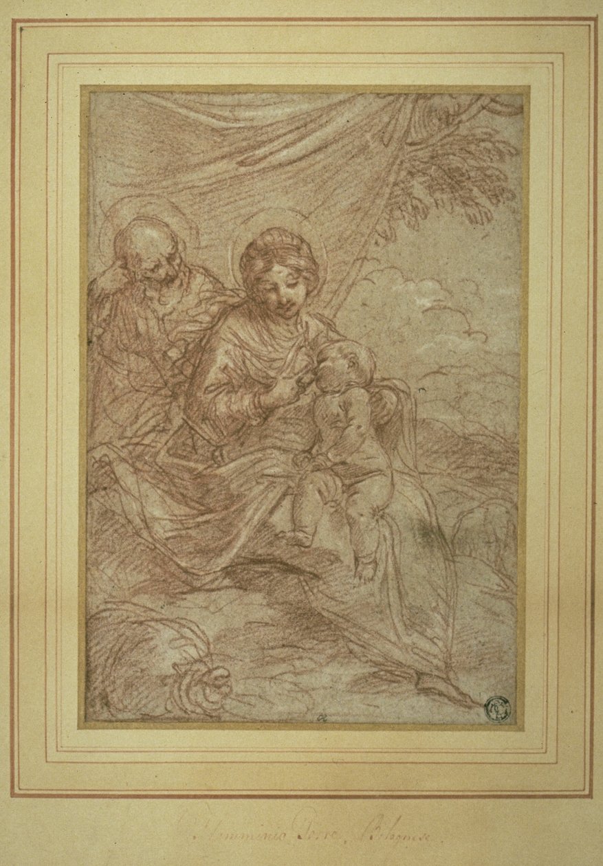 Rest on the Flight into Egypt by Flaminio Torre