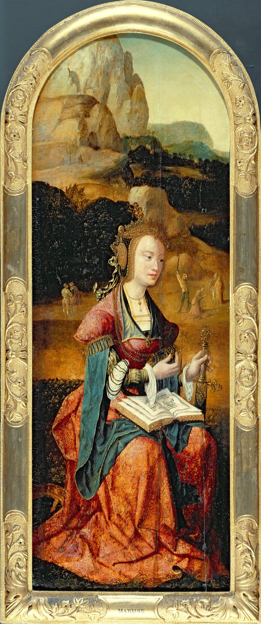 St. Catherine of Alexandria by Flemish School