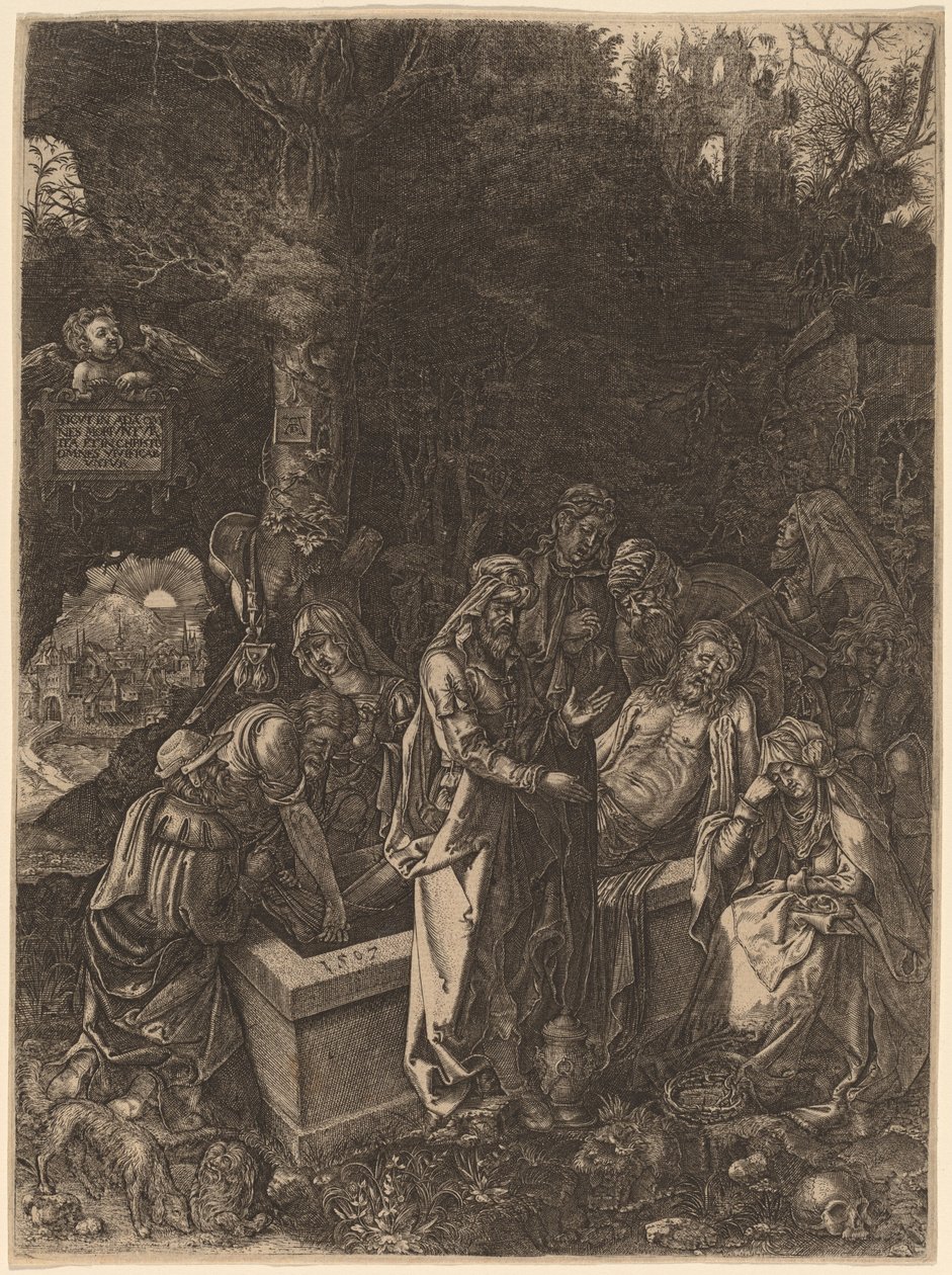 The Entombment by Flemish 17th Century, style of Albrecht Dürer