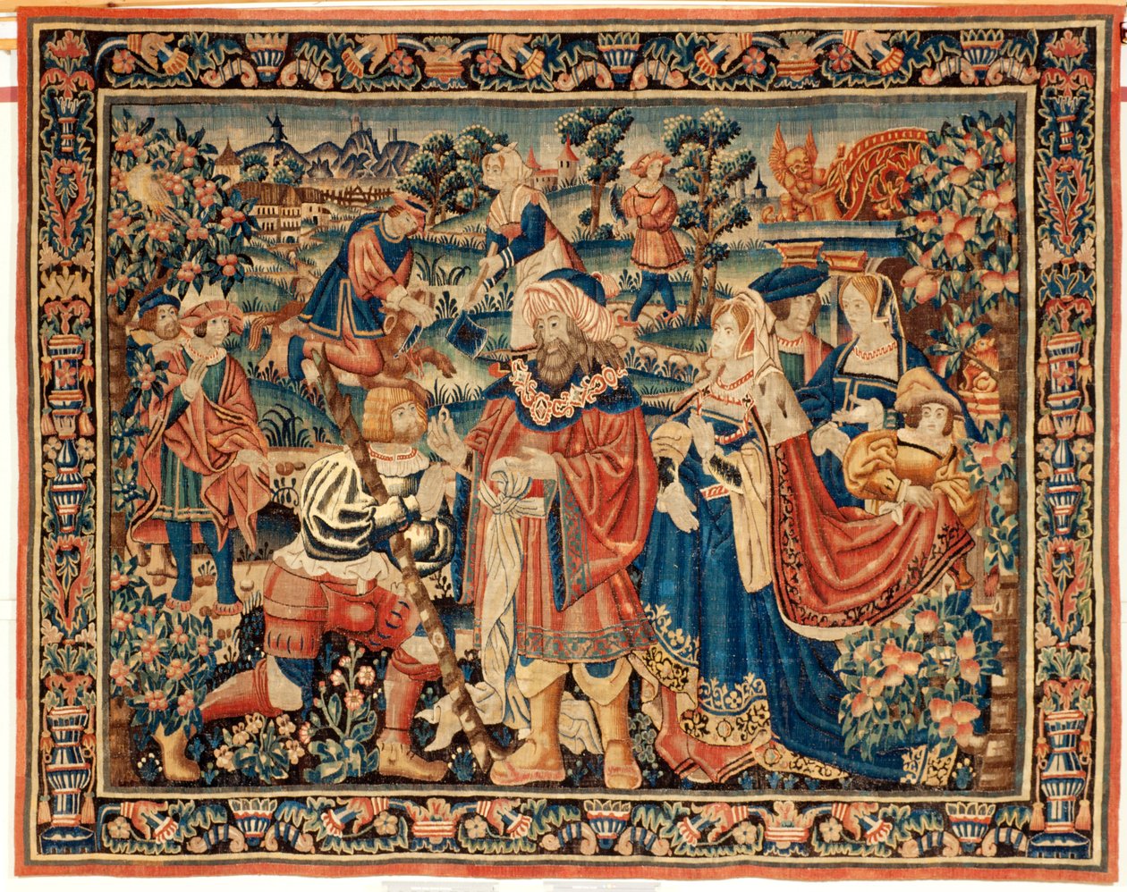 Flemish tapestry. 16th century by Flemish School