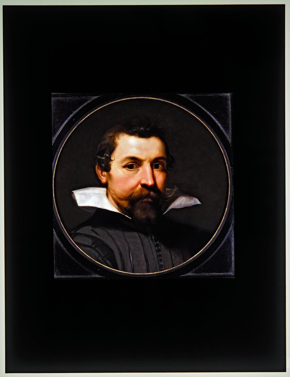 Head of Man by Flemish School