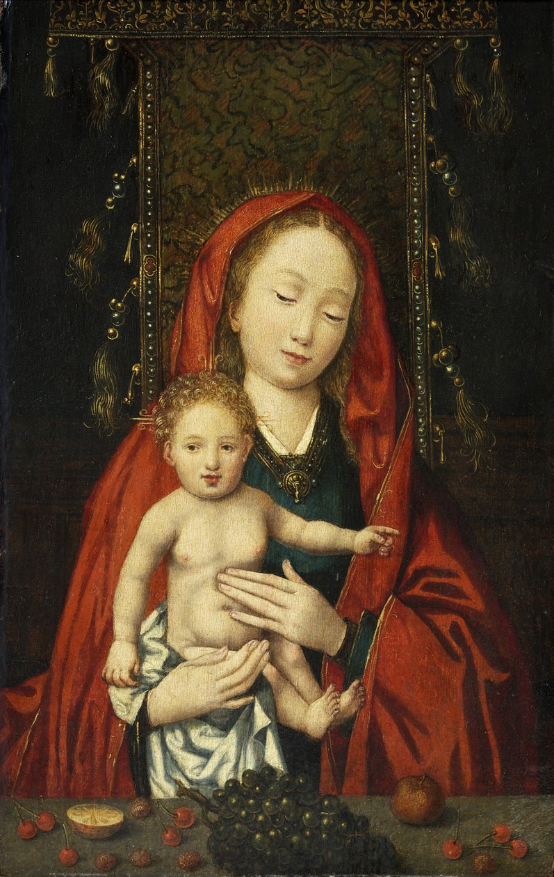 Madonna and Child by Flemish School