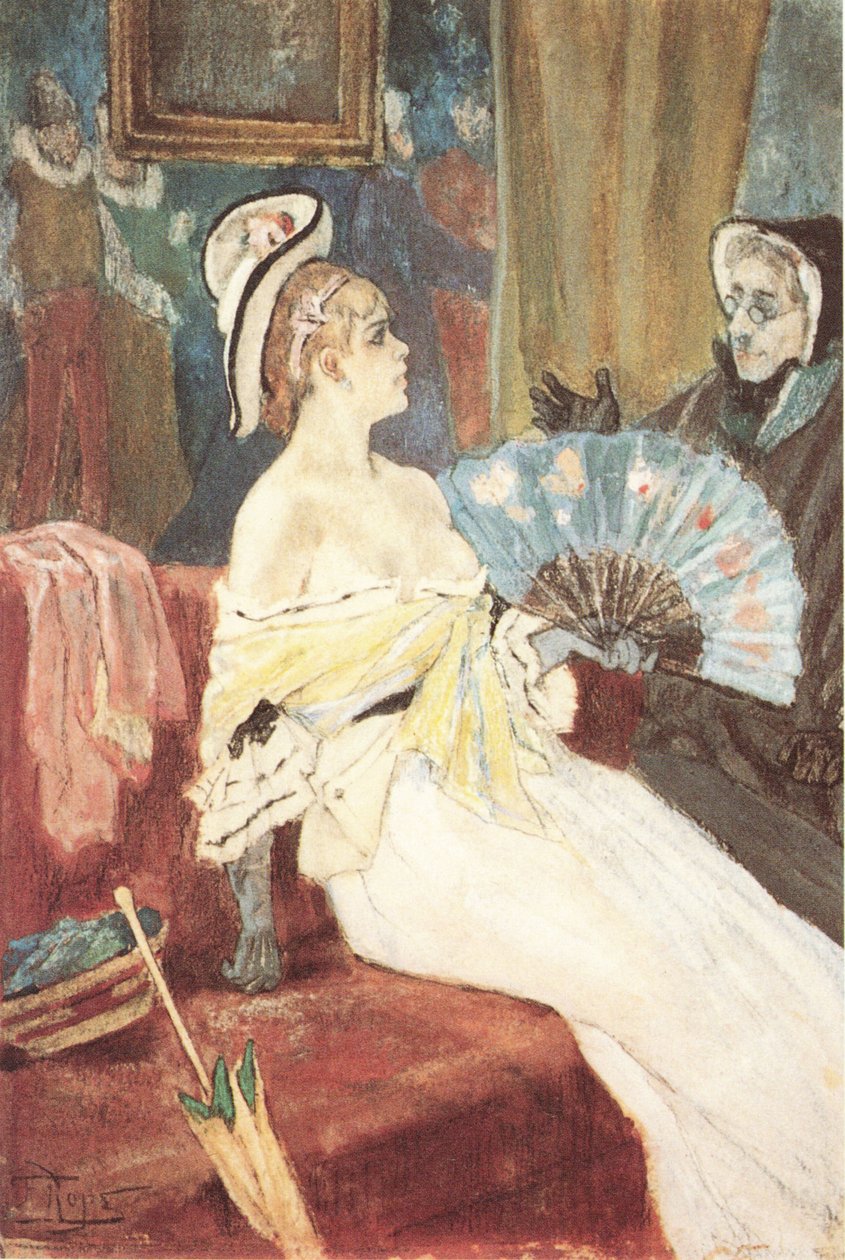 The Authorized by Félicien Rops