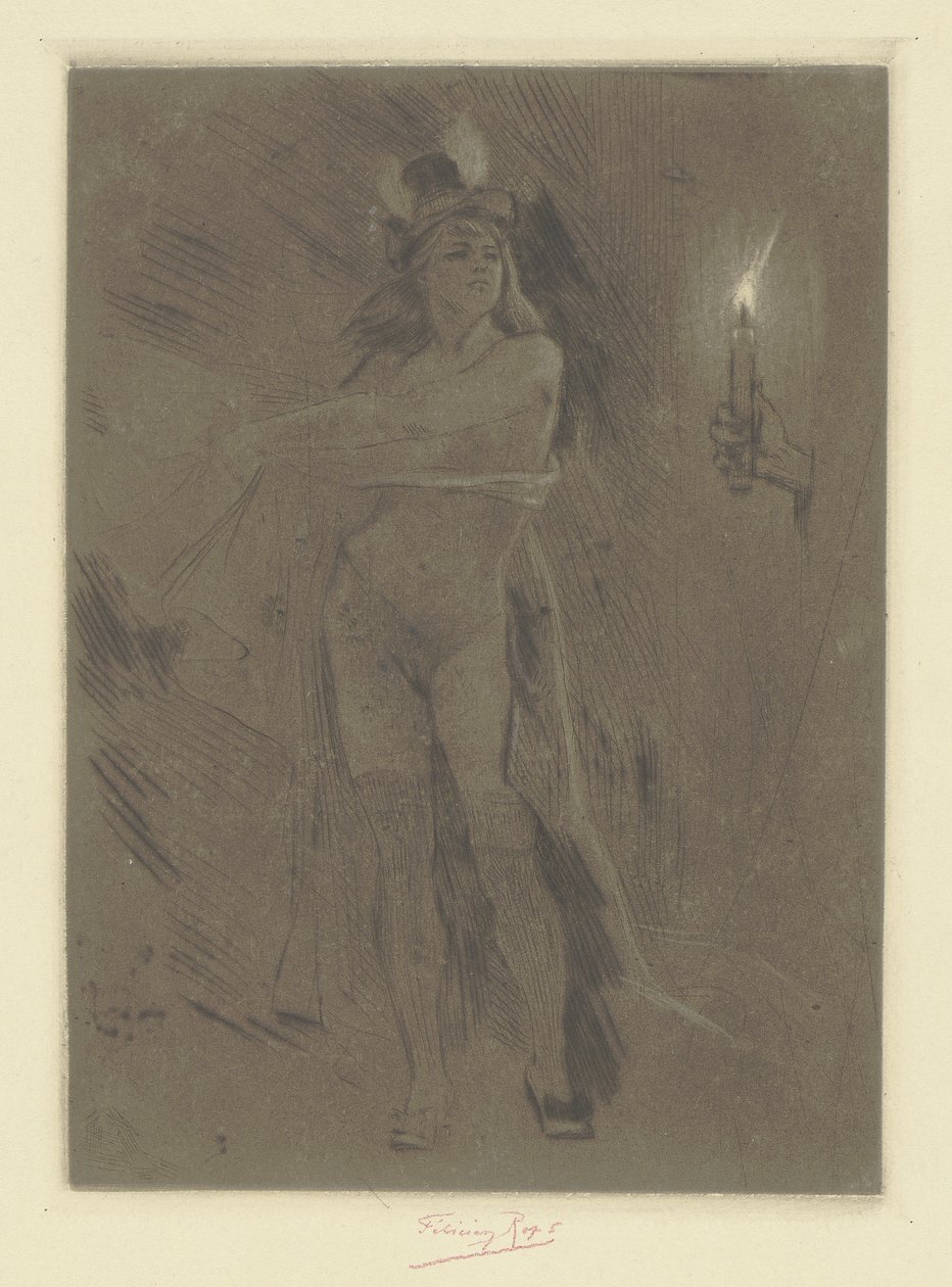 The Vengeance of a Woman by Félicien Rops