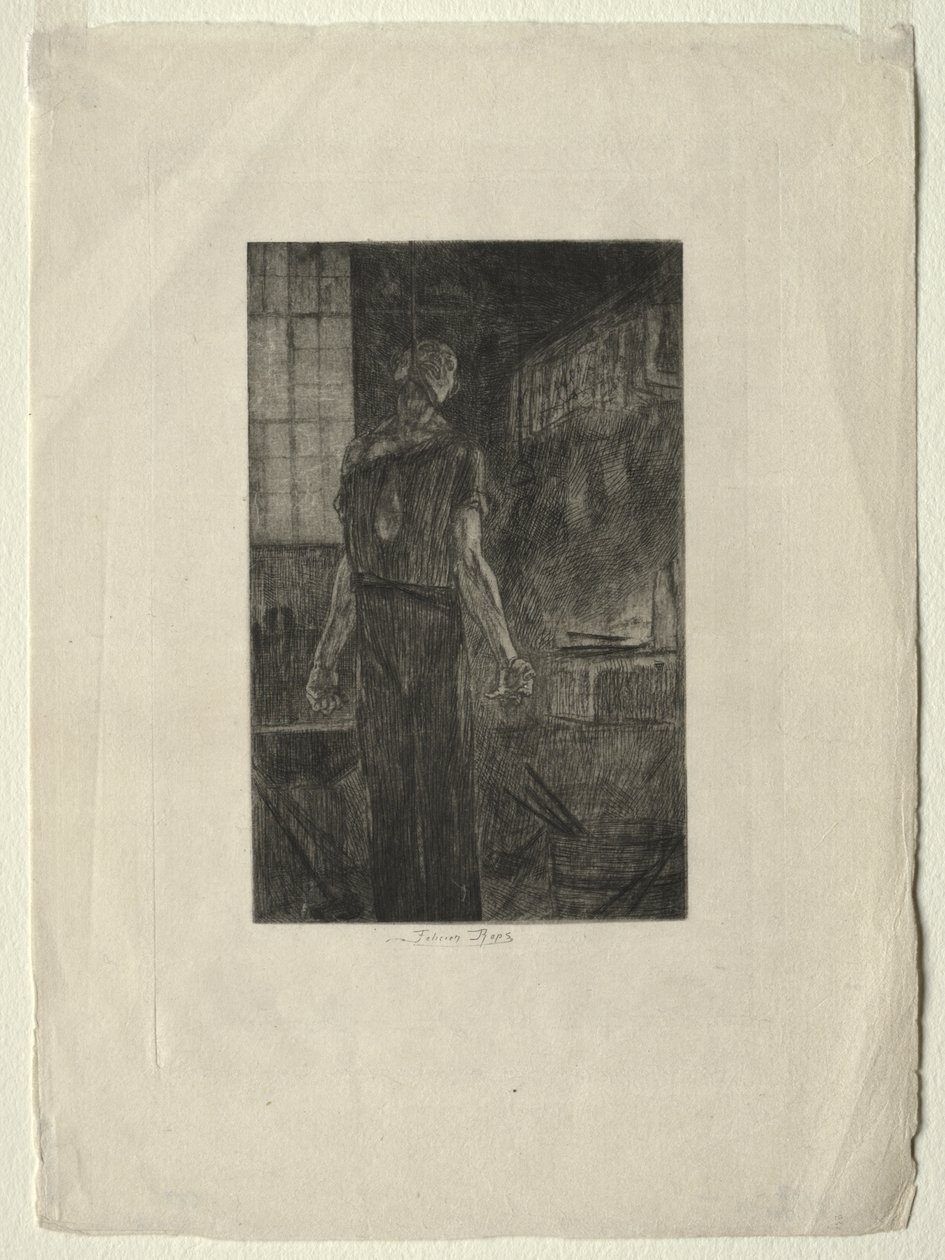 The Hanging of Levallois-Perret by Félicien Rops