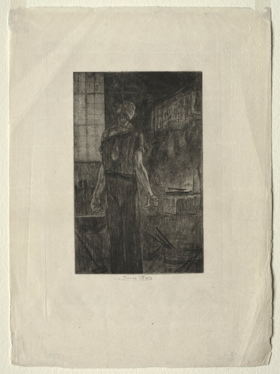 The Hanging of Levallois-Perret by Félicien Rops
