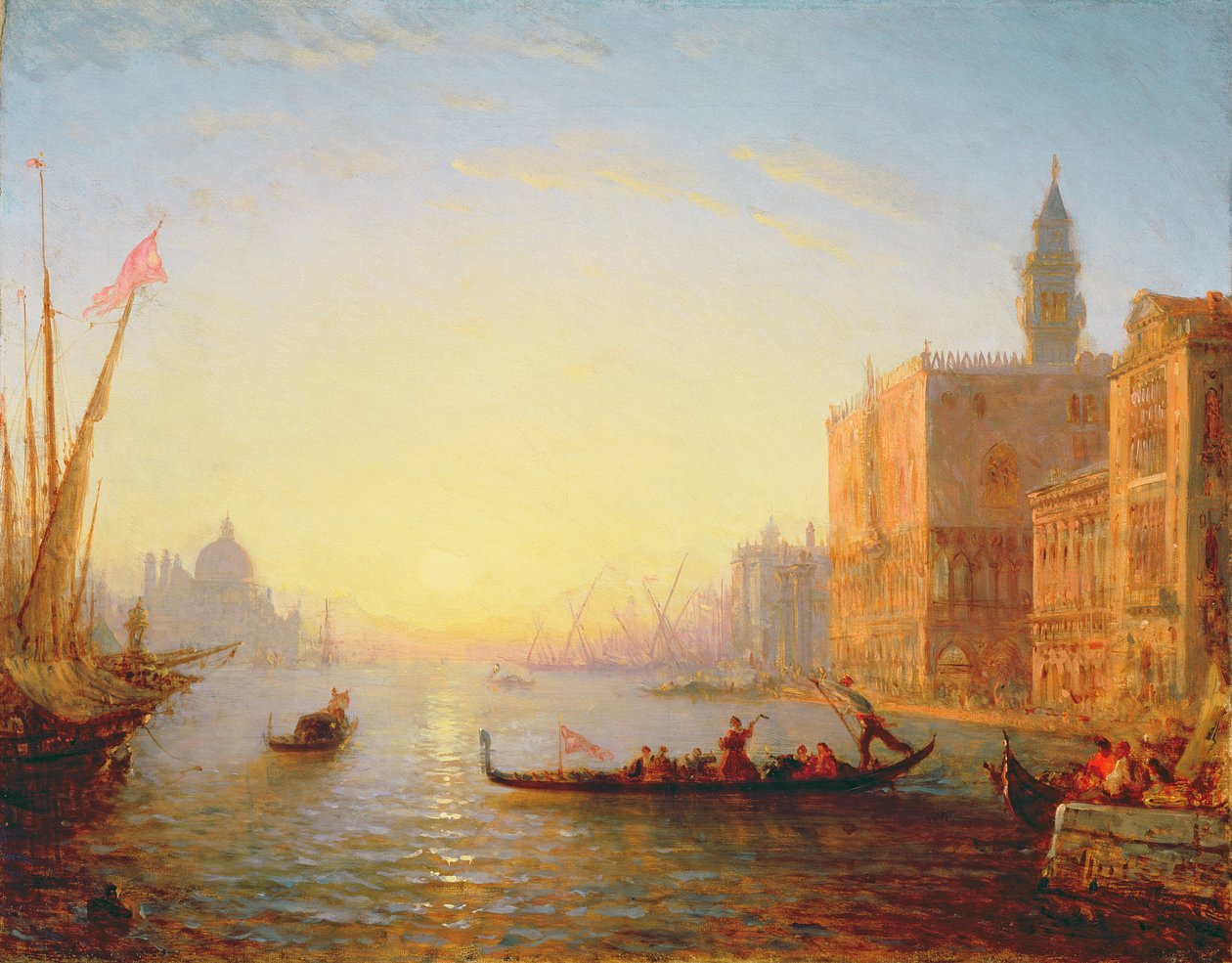 Venice, Evening by Félix Ziem