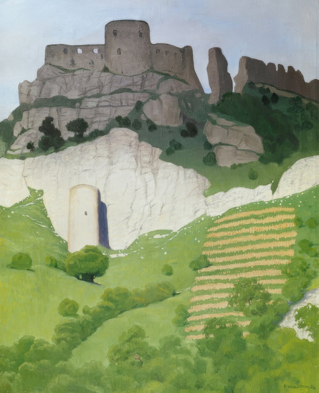 Château Gaillard by Félix Vallotton