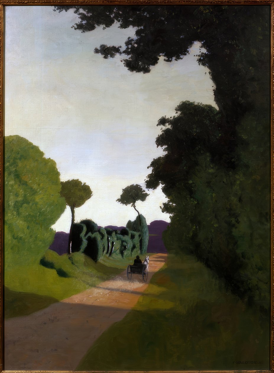 The Cart by Félix Vallotton