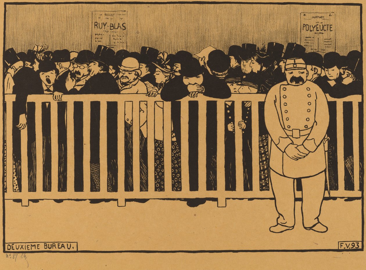 Box Office by Félix Vallotton