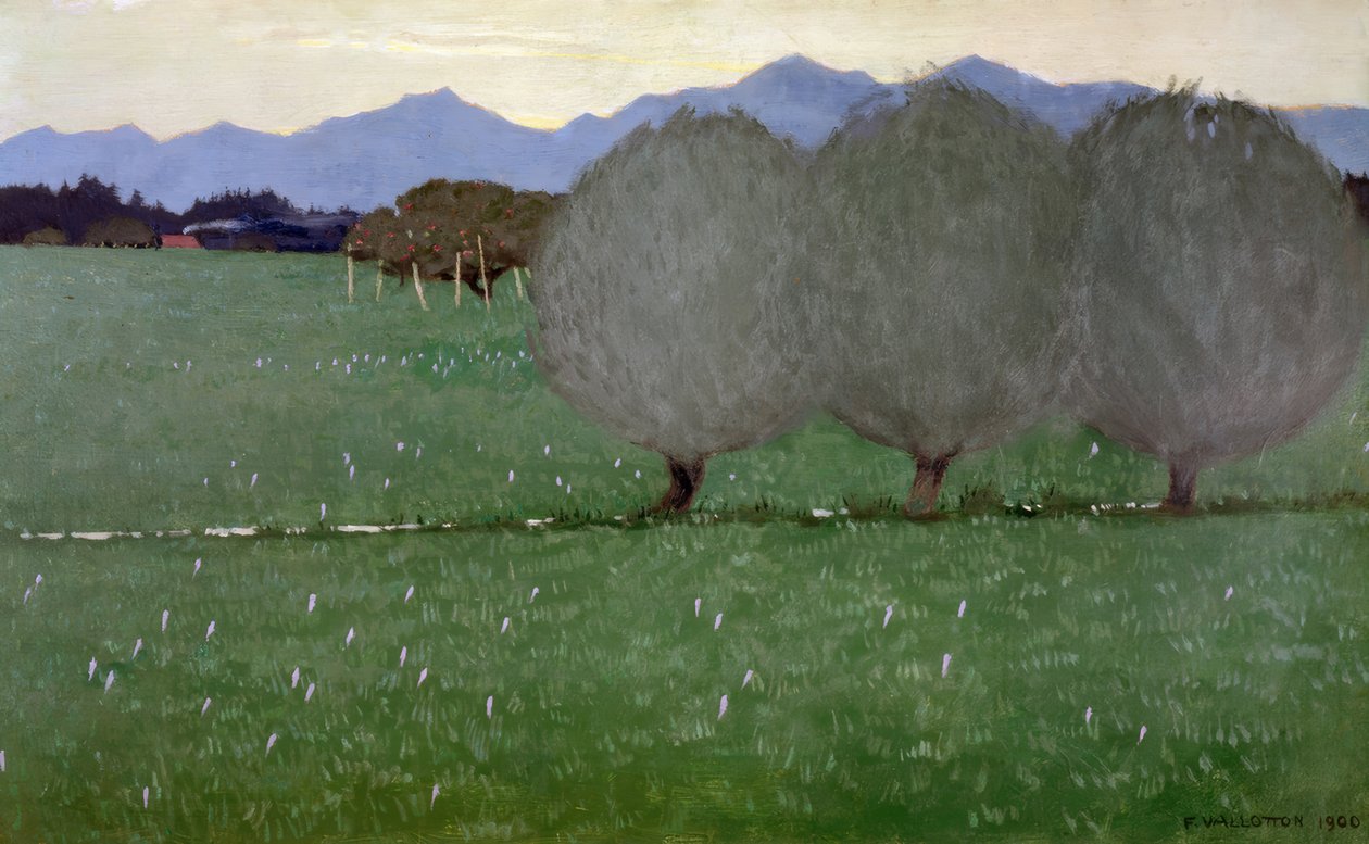 The Willows by Félix Vallotton