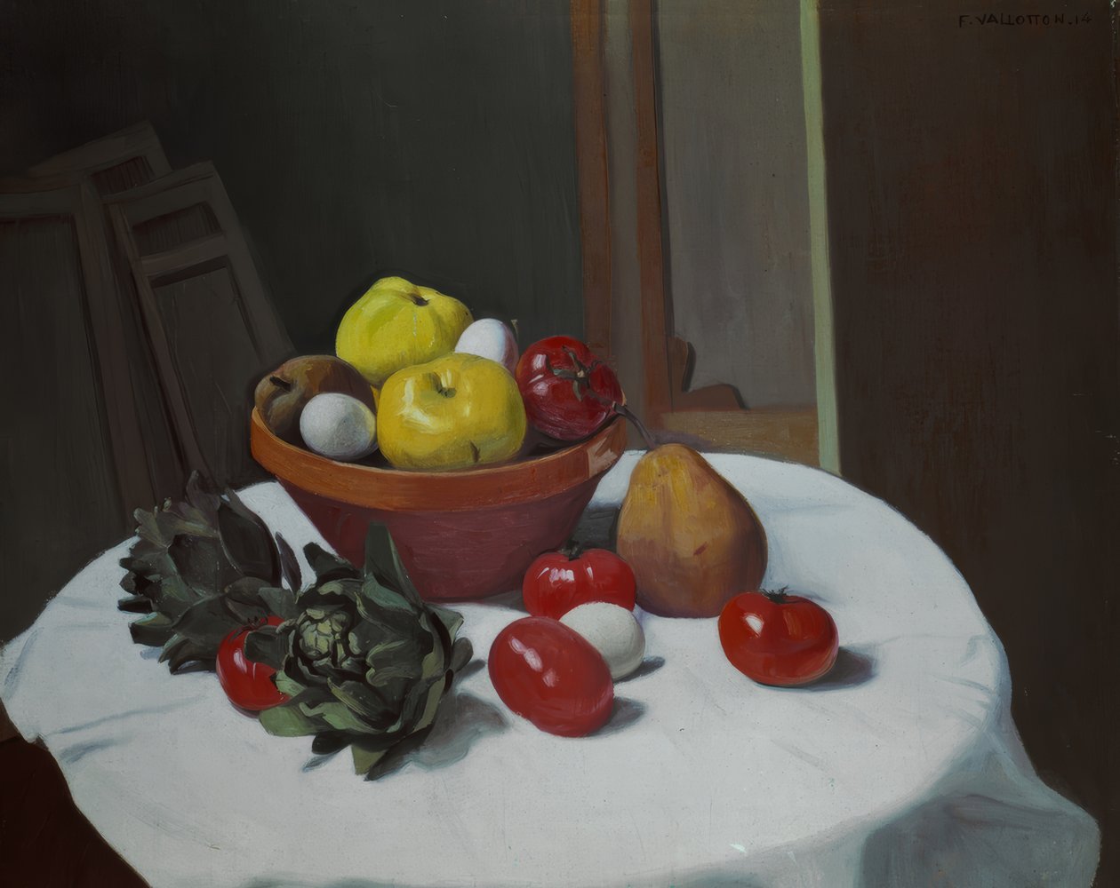 Still Life (Tomatoes) by Félix Vallotton