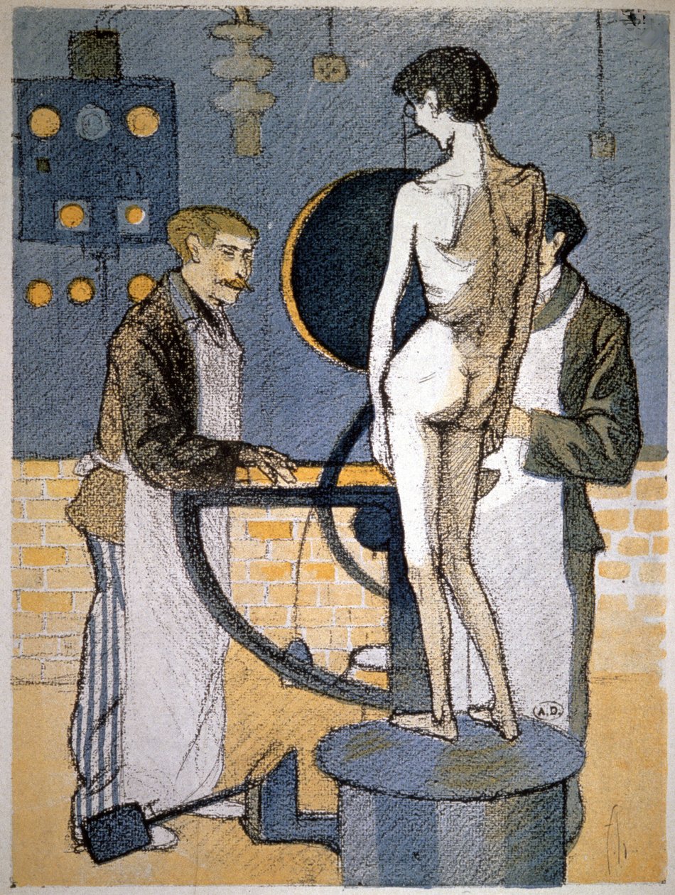 The weighing of phtisic by Florane Florane