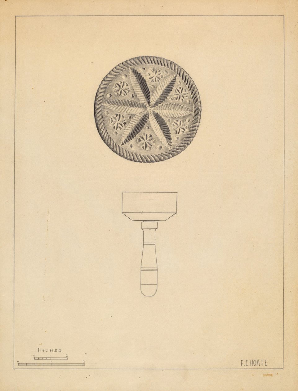 Butter Stamp by Florence Choate