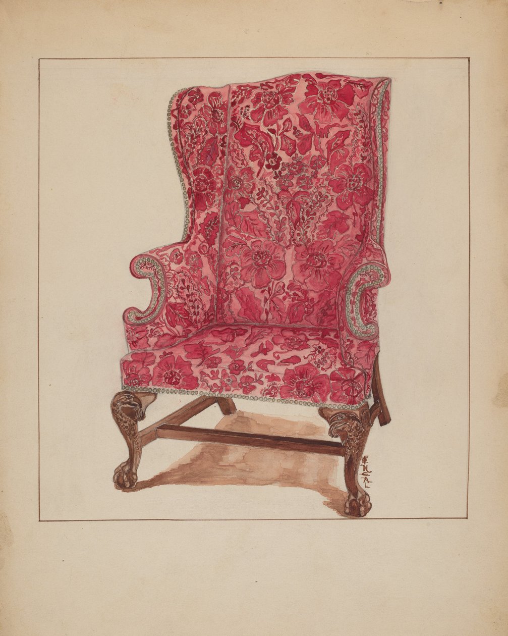 Easy Chair by Florence Neal