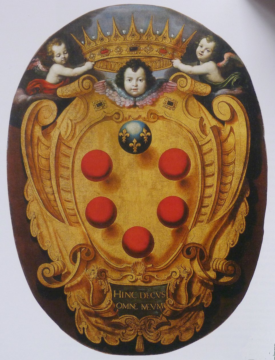 Grand Shield with the Arms of the Medici by Florentine School