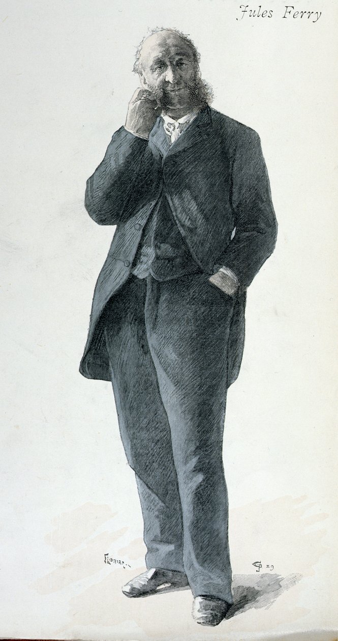 Jules Ferry (1832-93), Cover Illustration from 
