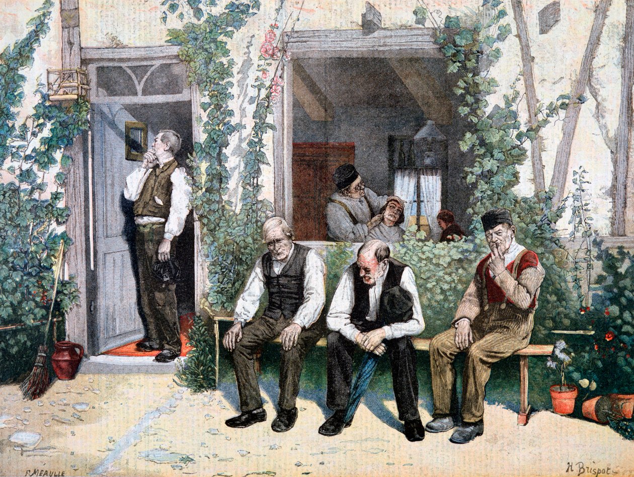 At the Barber