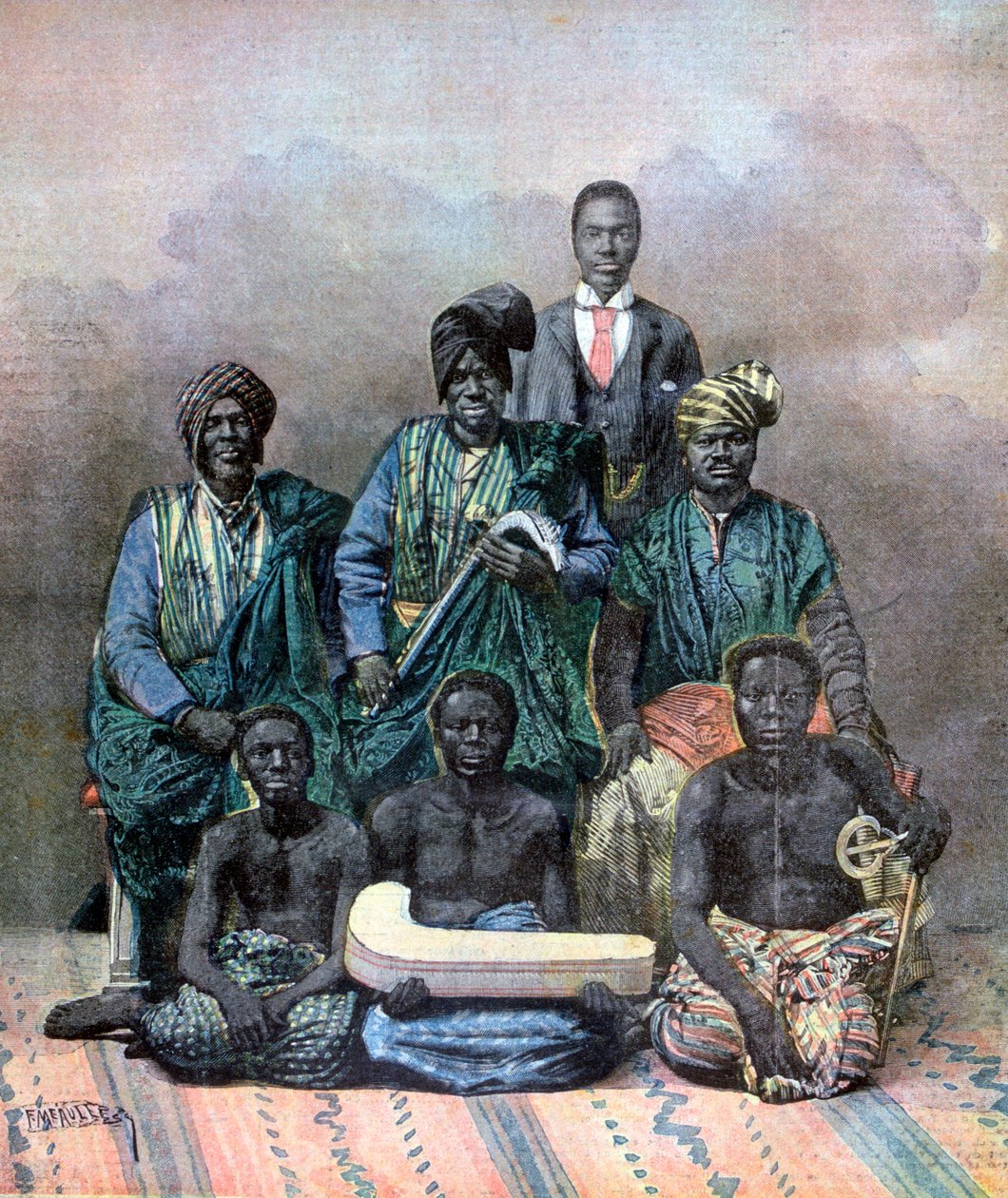 King Behanzin of Dahomey, 1893 by Fortuné Méaulle