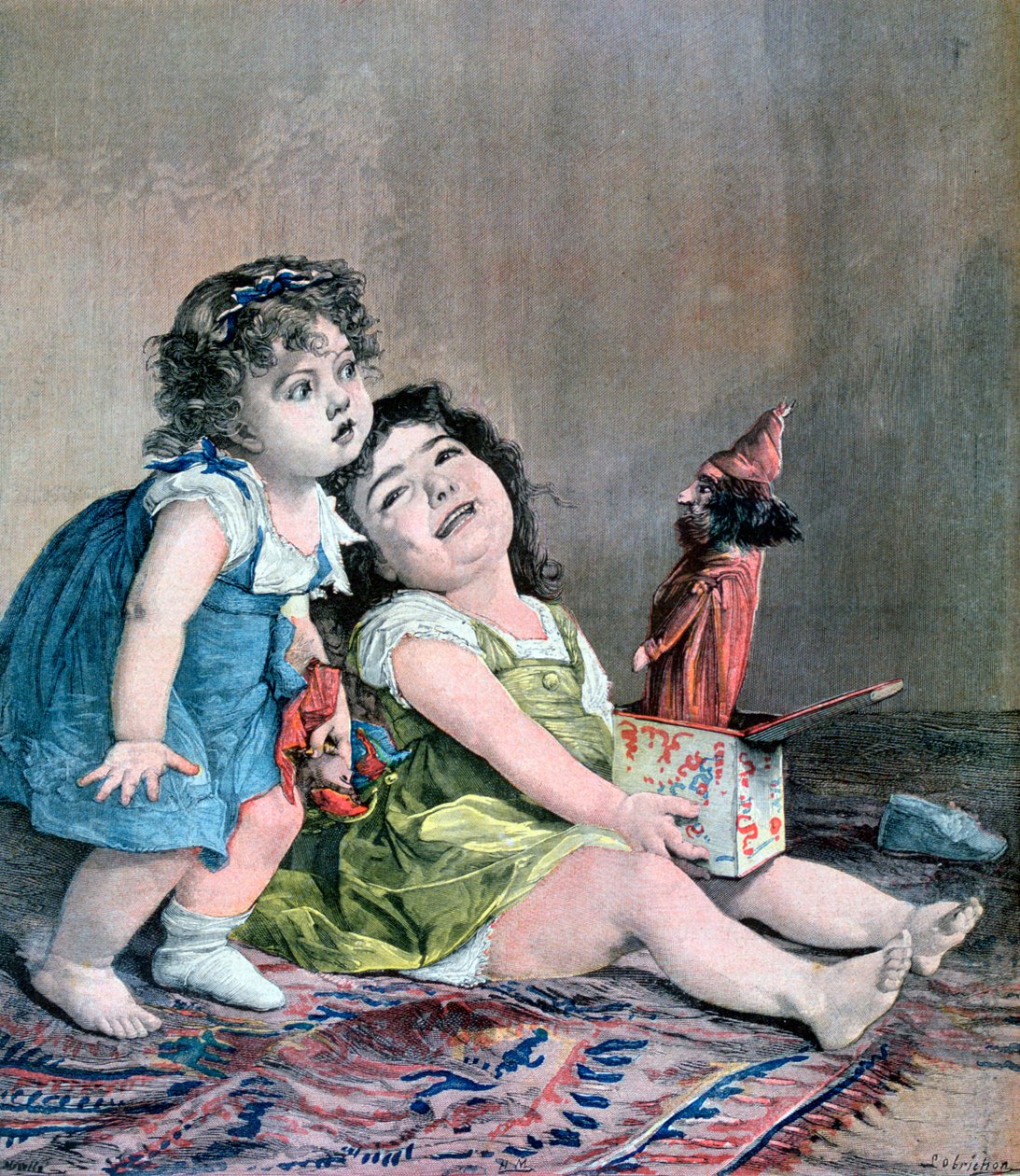 The Surprise by Fortuné Méaulle