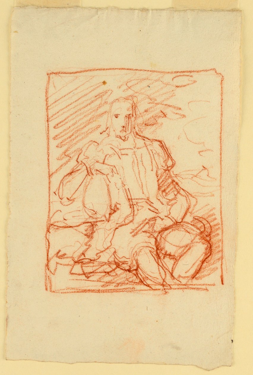 Portrait of a Seated Man by Fortunato Duranti