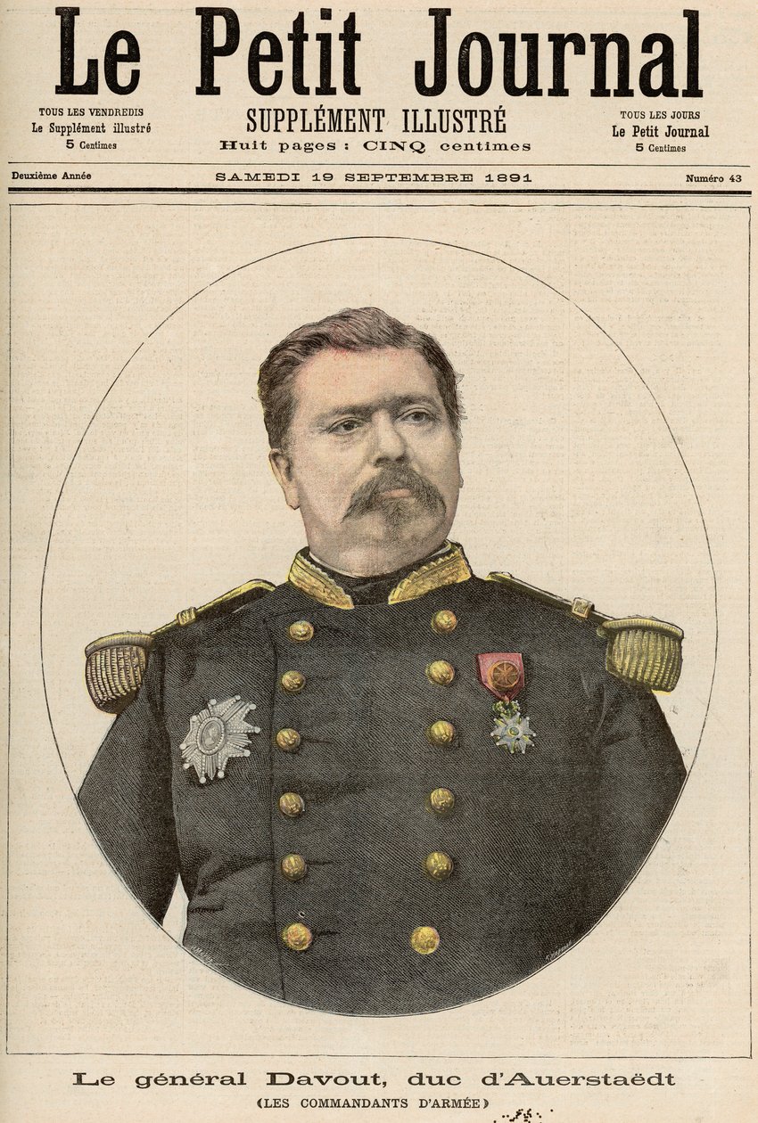 General Louis Nicolas Davout, Duke of Auerstaedt, from 