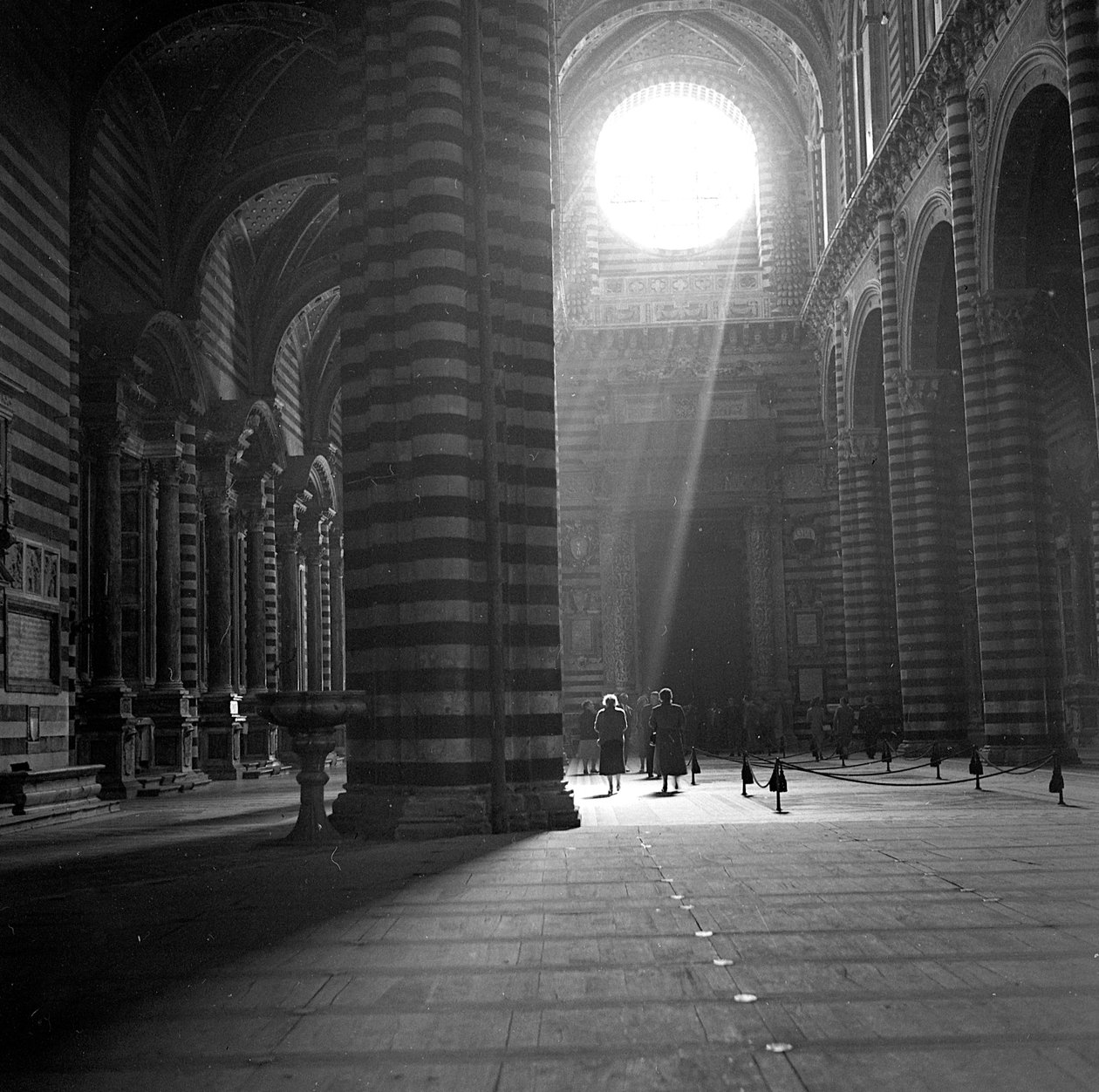 Interior of the Cathedral of Siena by Fosco Maraini