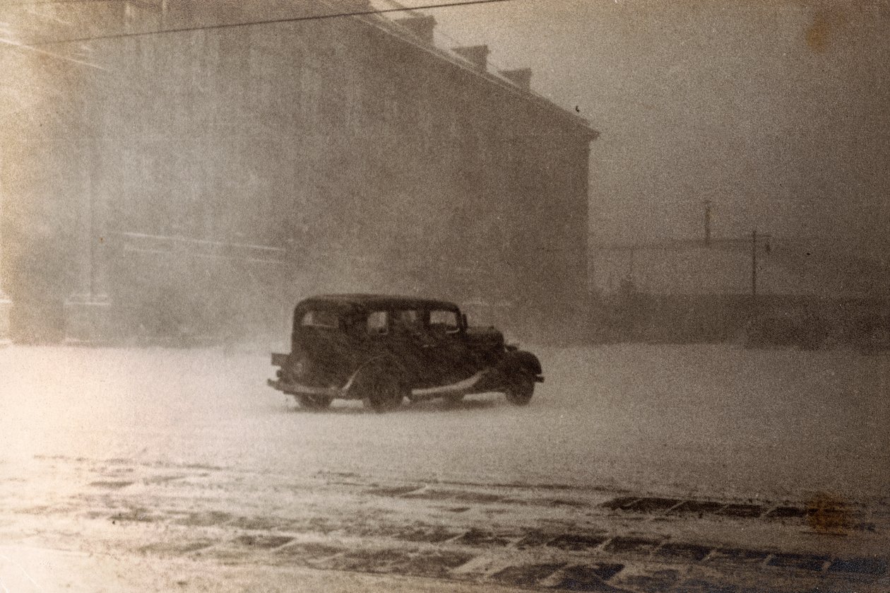 Sapporo Under the Snow by Fosco Maraini