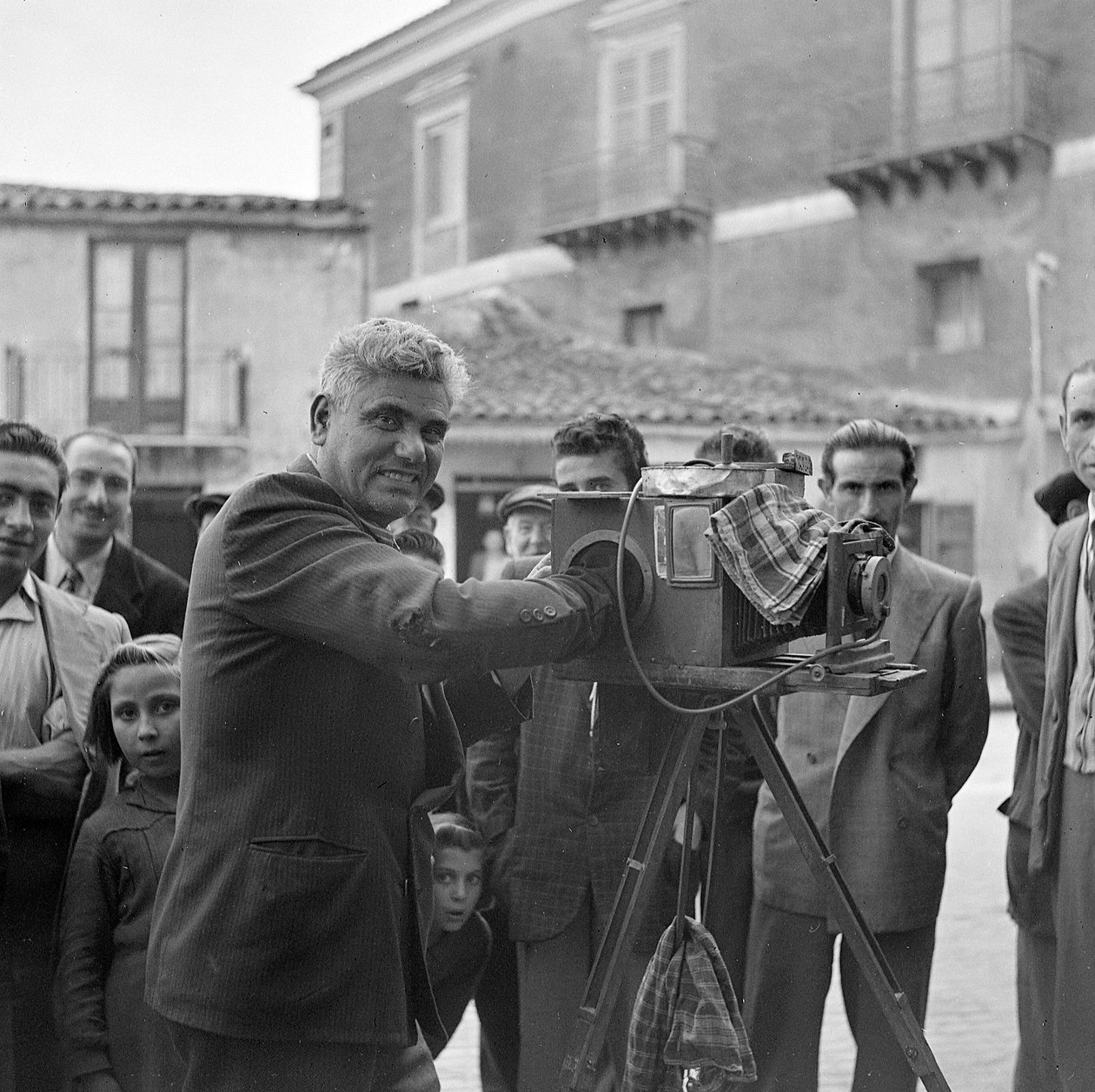 Sicilian Photographer Itinerant by Fosco Maraini