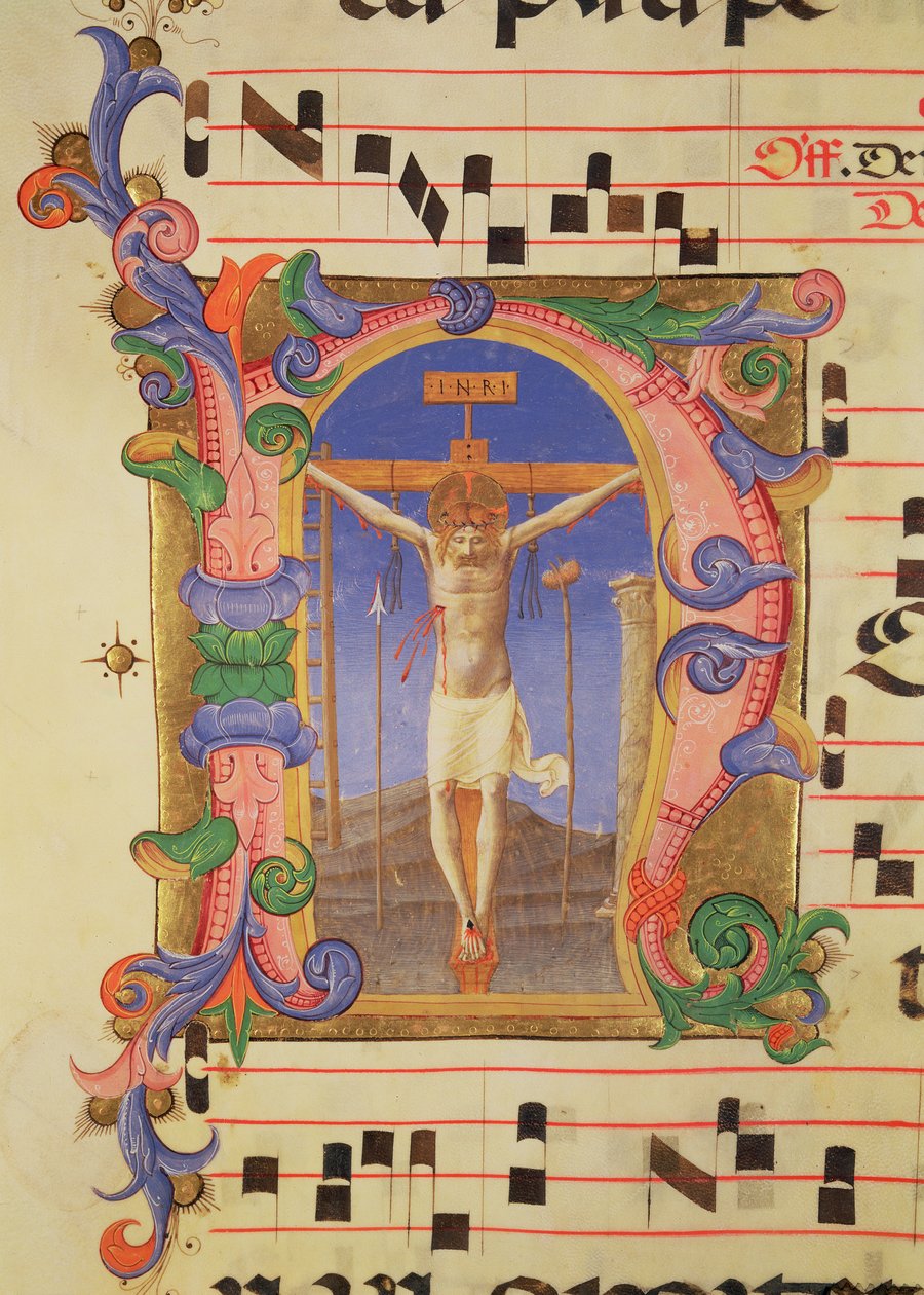 The Crucifixion (detail) by Fra Angelico