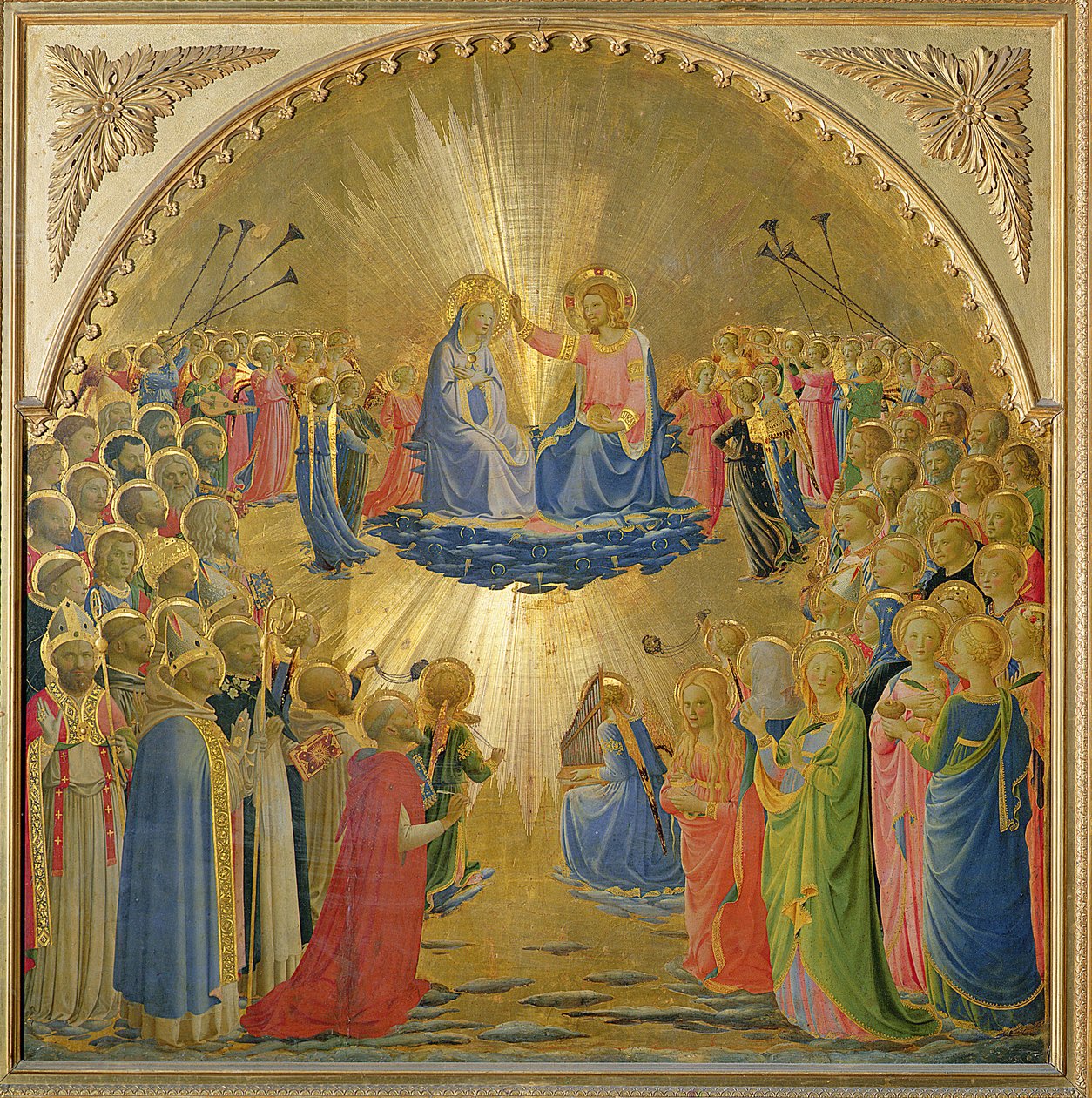 The Coronation of the Virgin by Fra Angelico