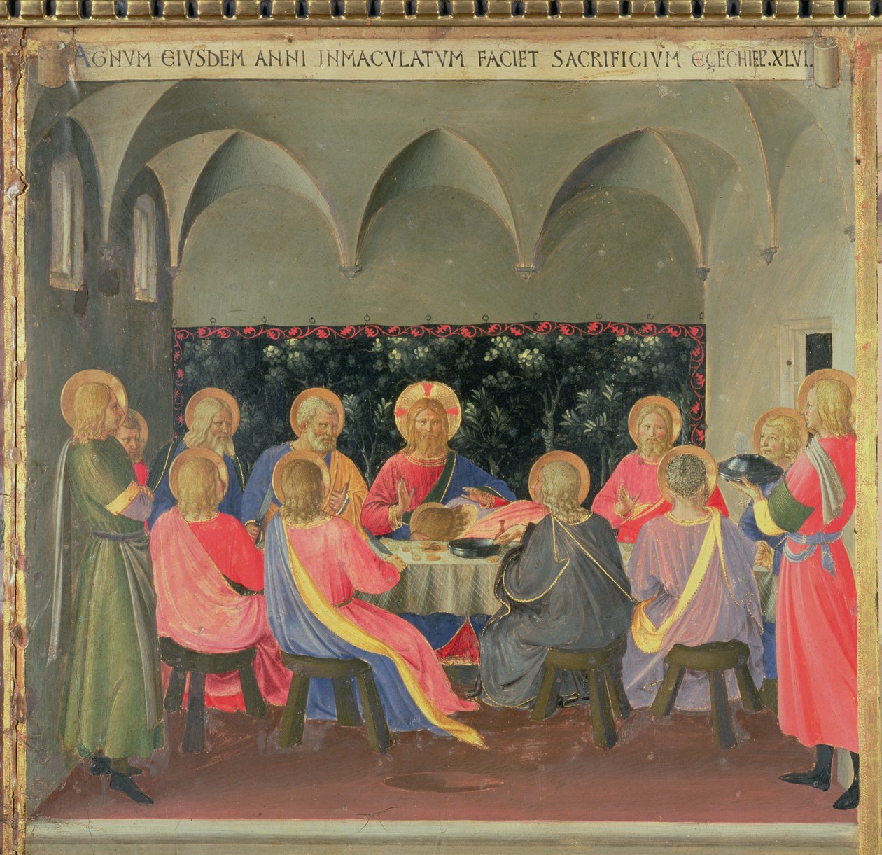 The Last Supper (detail) by Fra Angelico