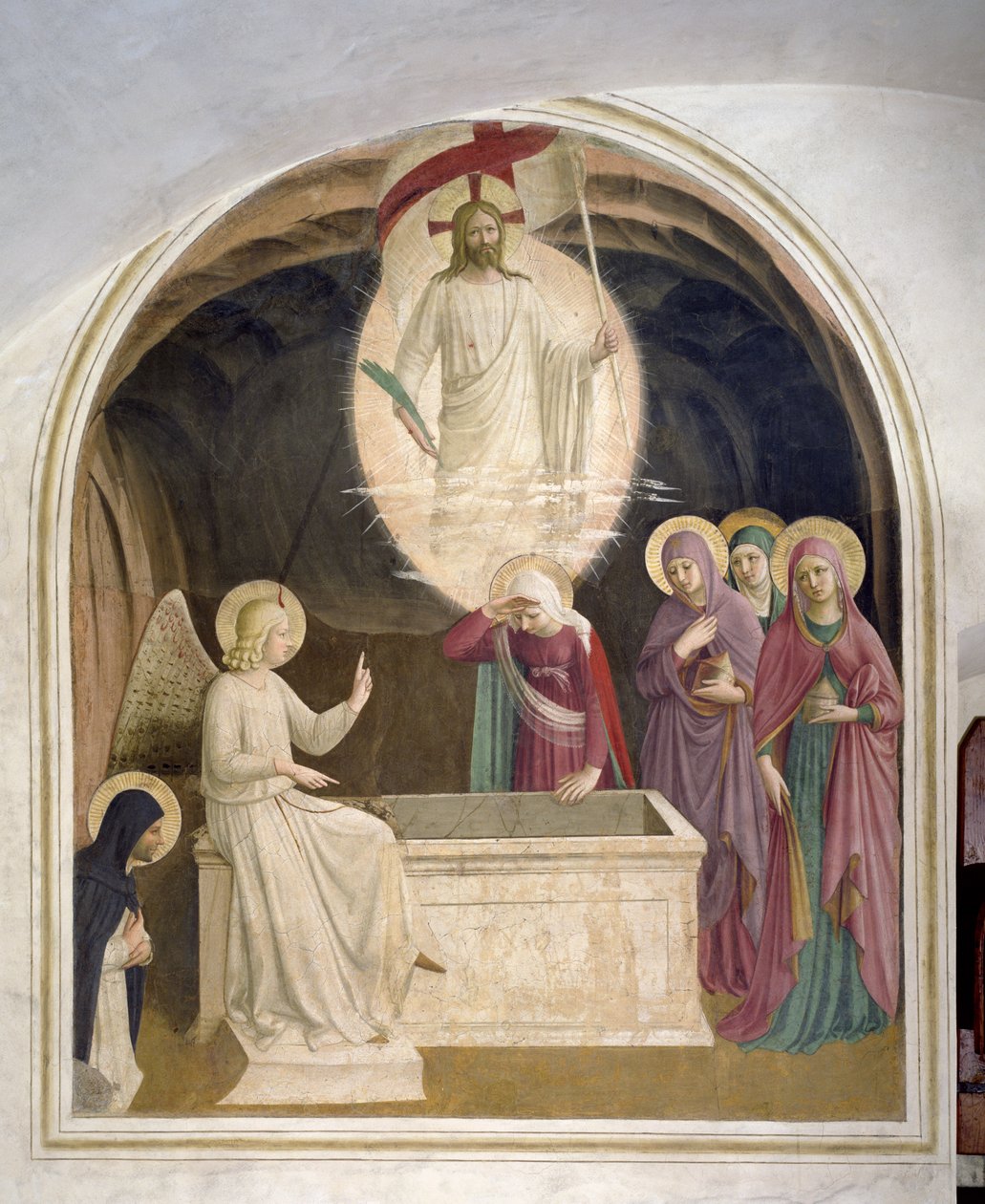 The Resurrection of Christ and the Pious Women at the Sepulchre (1442) by Fra Angelico